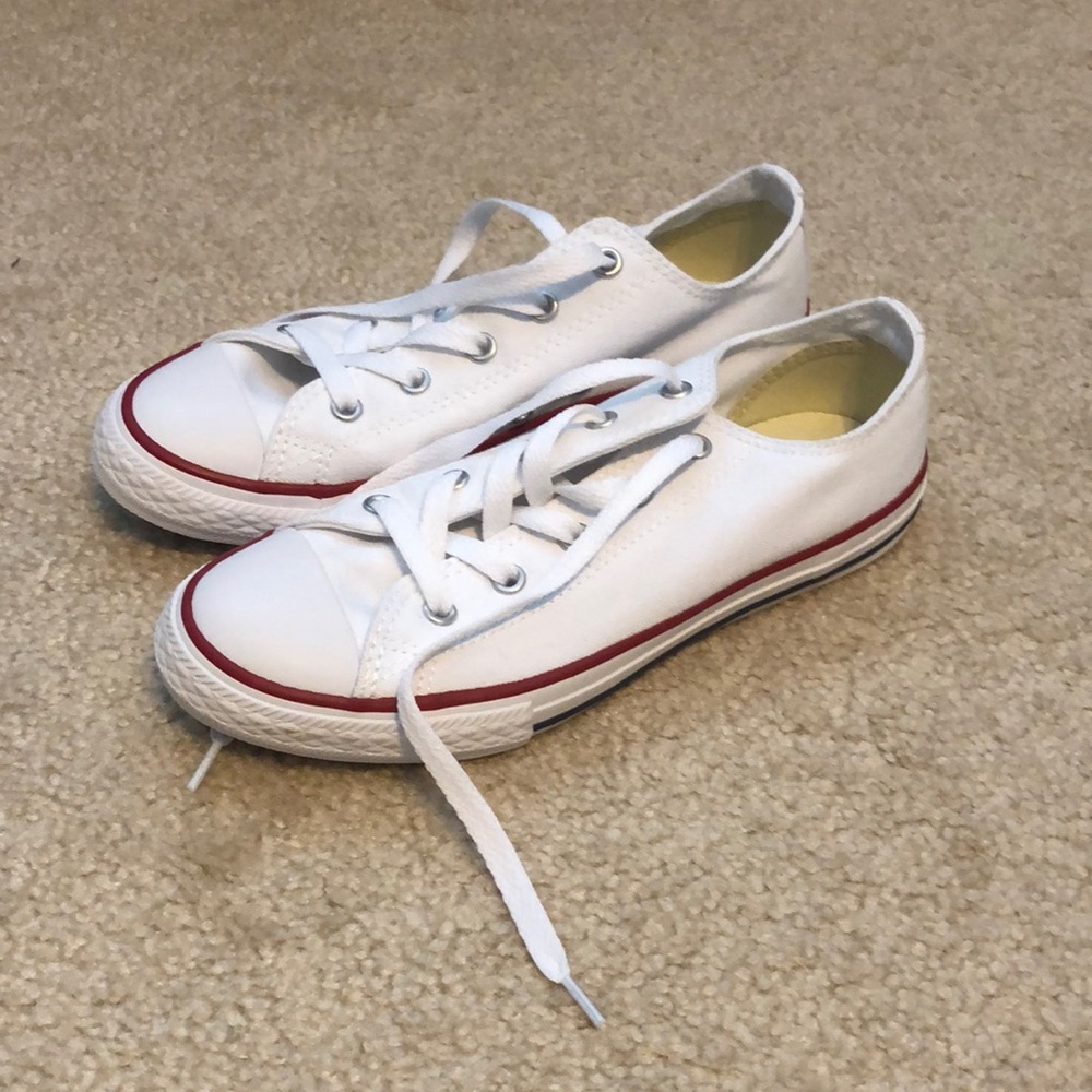 Brand New Kids White Converse!